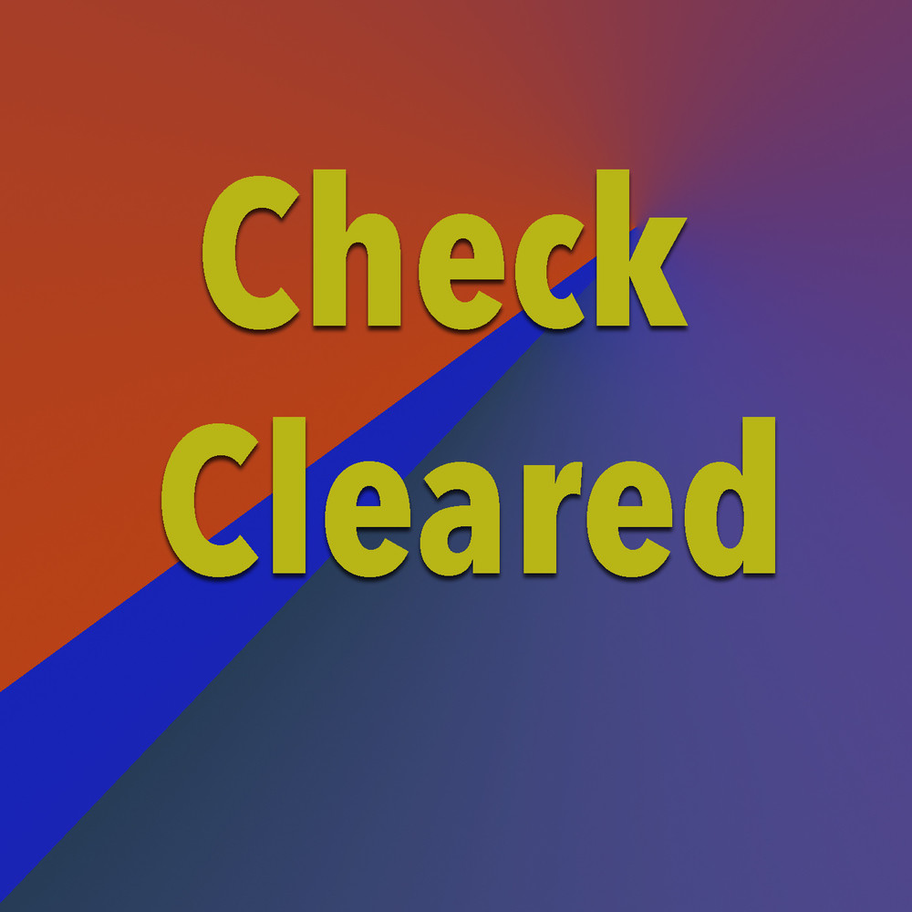 Clear check