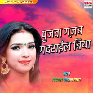 Listen to Pujawa Gazab Gadrail Biya song with lyrics from Vikash Chauhan Raja