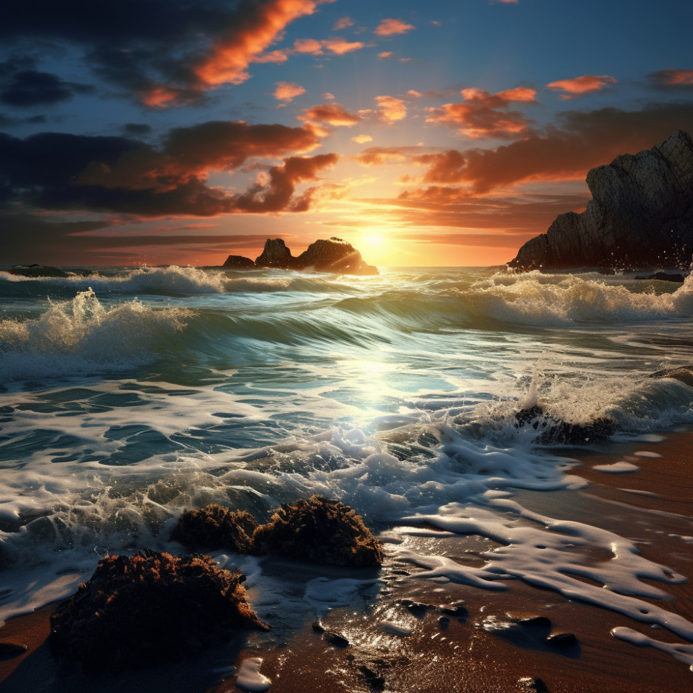Quiet Coastal Breezes for Ease