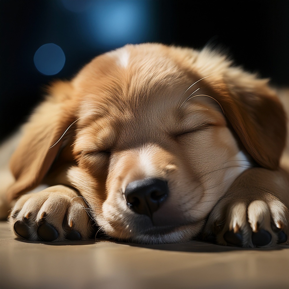 Felicidad Nocturna Suave Para Cachorros