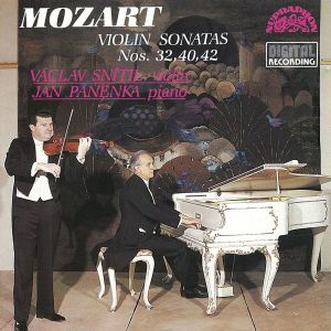 Album Mozart: Violin Sonatas Nos. 32, 40 & 42 from Václav Snítil