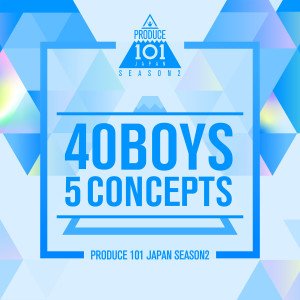 อัลบัม 40 Boys 5 Concepts ศิลปิน PRODUCE 101 JAPAN SEASON2