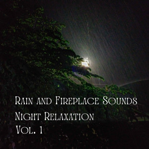 Rain and Fireplace Sounds Night Relaxation Vol. 1