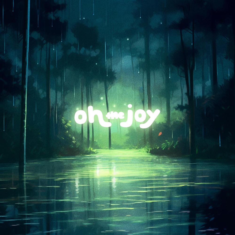 moonlit drops (rain)