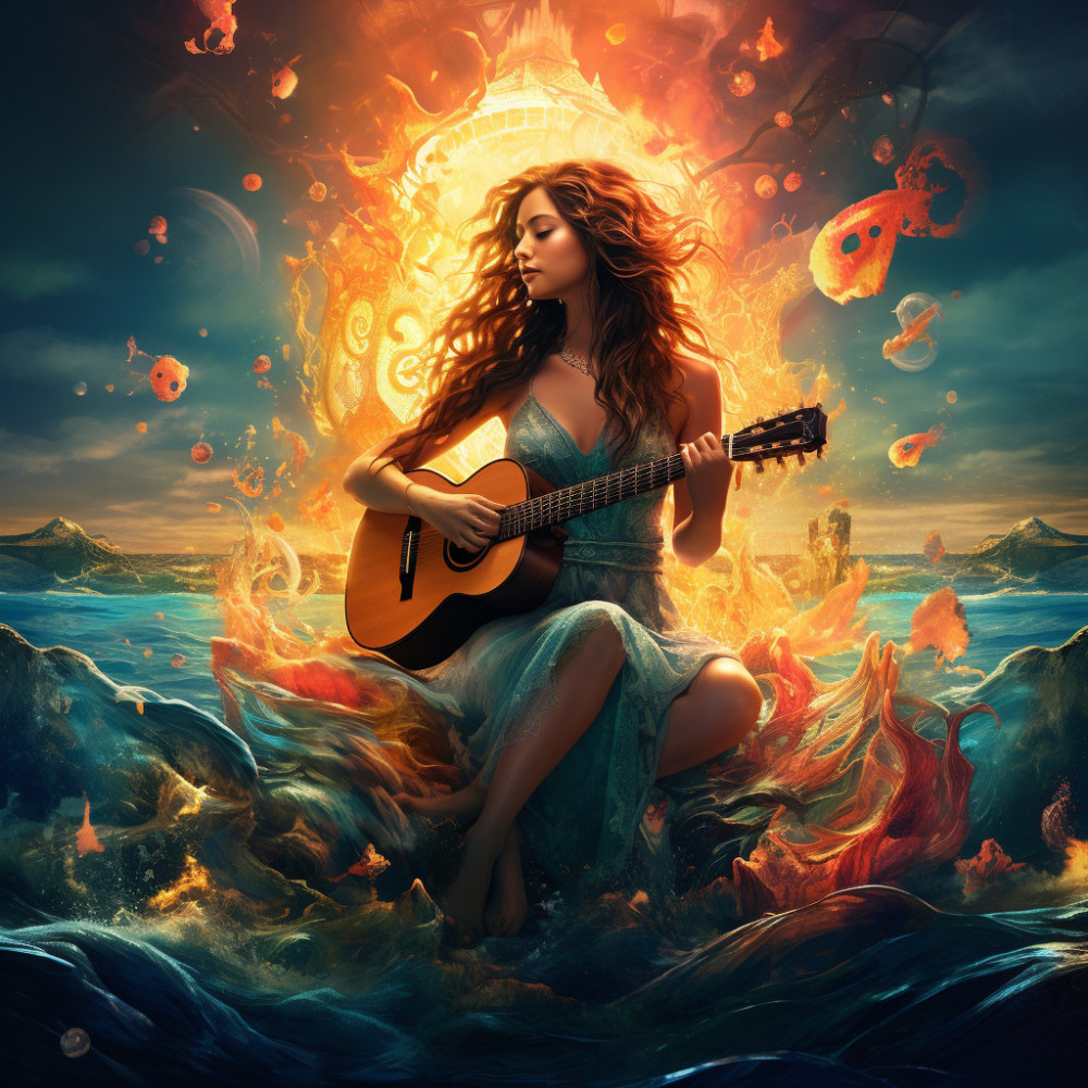 Focus in Ocean's Embrace Ballad