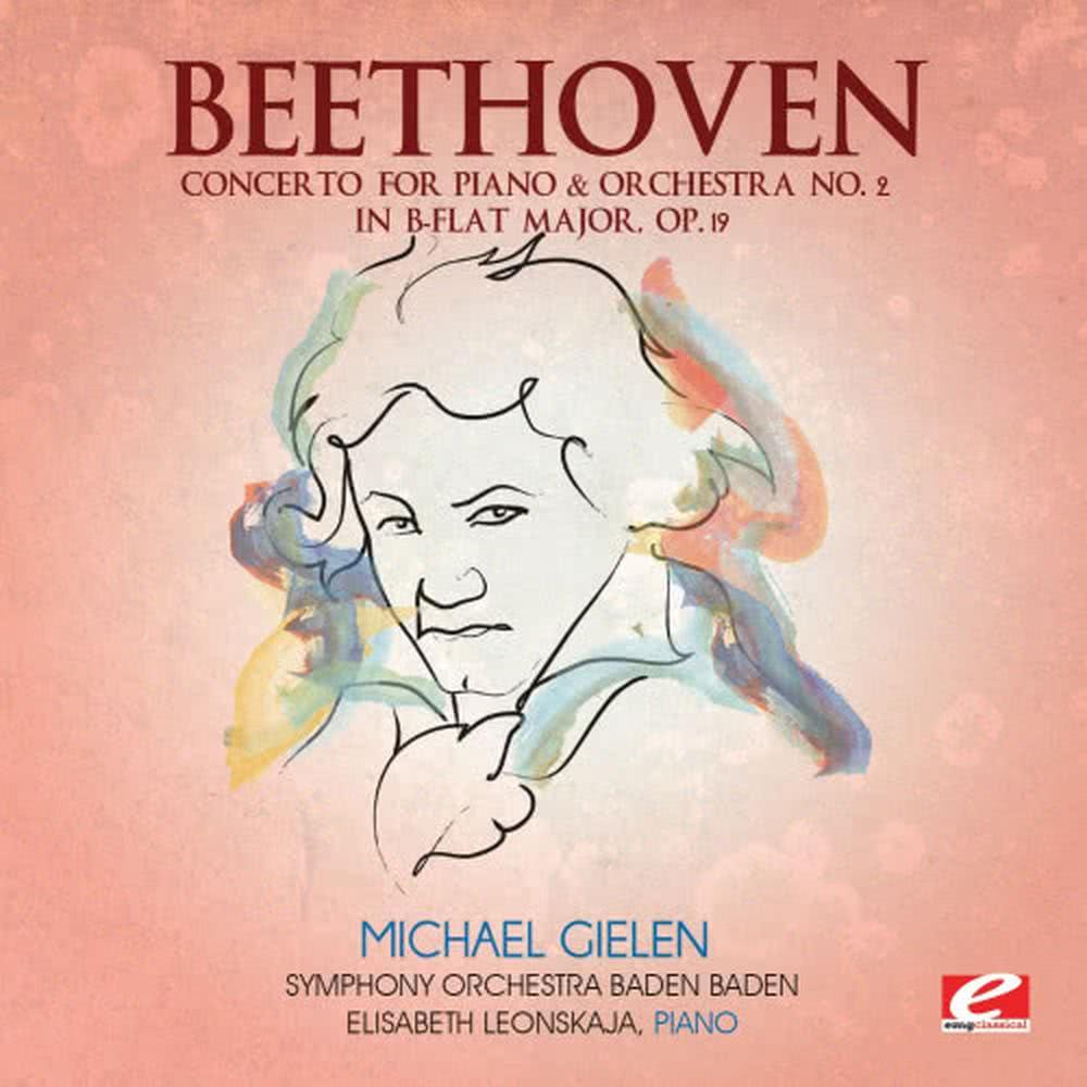 Concerto for Piano & Orchestra No. 2 in B-Flat Major, Op. 19: Rondo: Molto Allegro