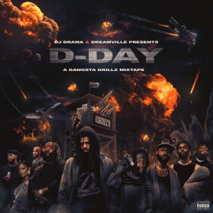 J. Cole的專輯D-Day: A Gangsta Grillz Mixtape (Explicit)