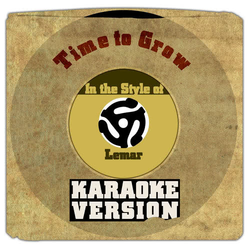 Time to Grow (In the Style of Lemar) [Karaoke Version] (伴奏)