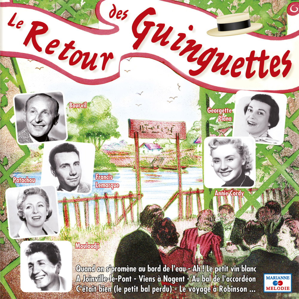 La guinguette au bord de l'eau