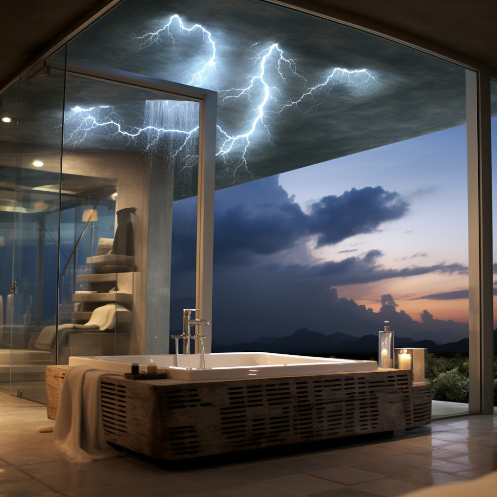 Relaxing Thunder Echoes