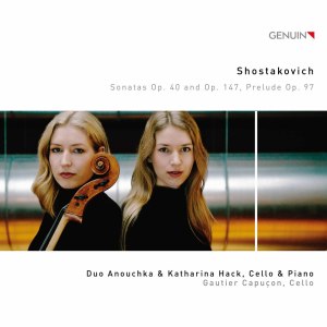 Katharina Hack的專輯Shostakovich: Sonatas, Op. 40 & Op. 147