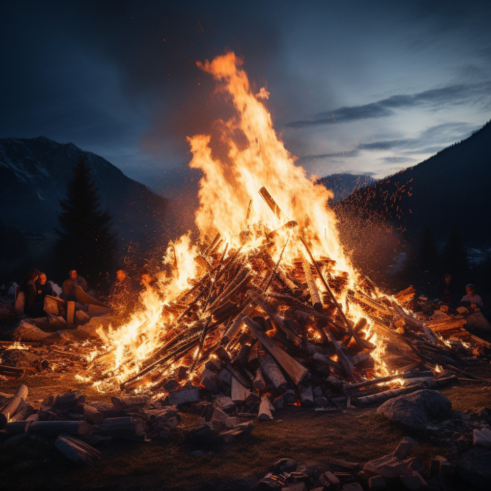 Meditative Flames Soothe Soul