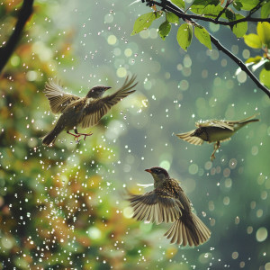 Binaural Spa Ambience with Nature Rain Birds and Relaxation