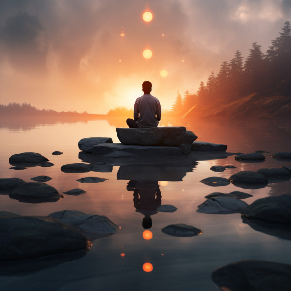 Meditative Tranquility in Deep Calm