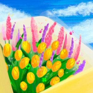 ดาวน์โหลดและฟังเพลง Flower พร้อมเนื้อเพลงจาก Oli