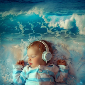 432 Hz Frequncies的專輯Ocean Cradle Chorus: Binaural Baby Sleep