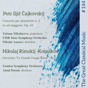 Listen to Concerto per pianoforte No. 2 in Sol Maggiore, Op. 44 - Allegro Brillante song with lyrics from Russian State Symphony Orchestra