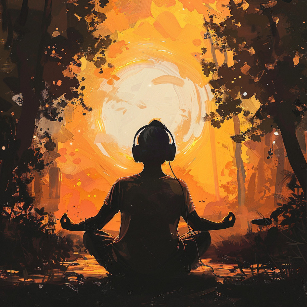 Meditation’s Quietude Embrace