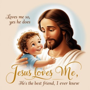Dengarkan lagu Jesus Loves Me So ( " KIDS GOSPEL SONG " ) First Version nyanyian Azeem Masih dengan lirik