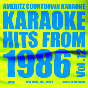 Ameritz Countdown Karaoke的專輯Karaoke Hits from 1986, Vol. 12