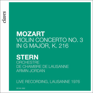 W.A. Mozart: Violin Concerto No.3 in G Major, K. 216 (Live recording, Lausanne 1976)