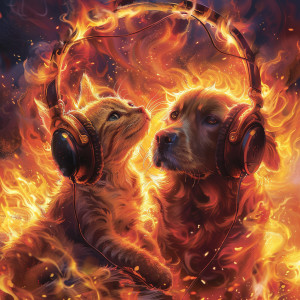 Fire of Home: Pets Comforting Tunes