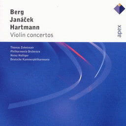 Berg, Janácek & Hartmann : Violin Concertos  -  APEX