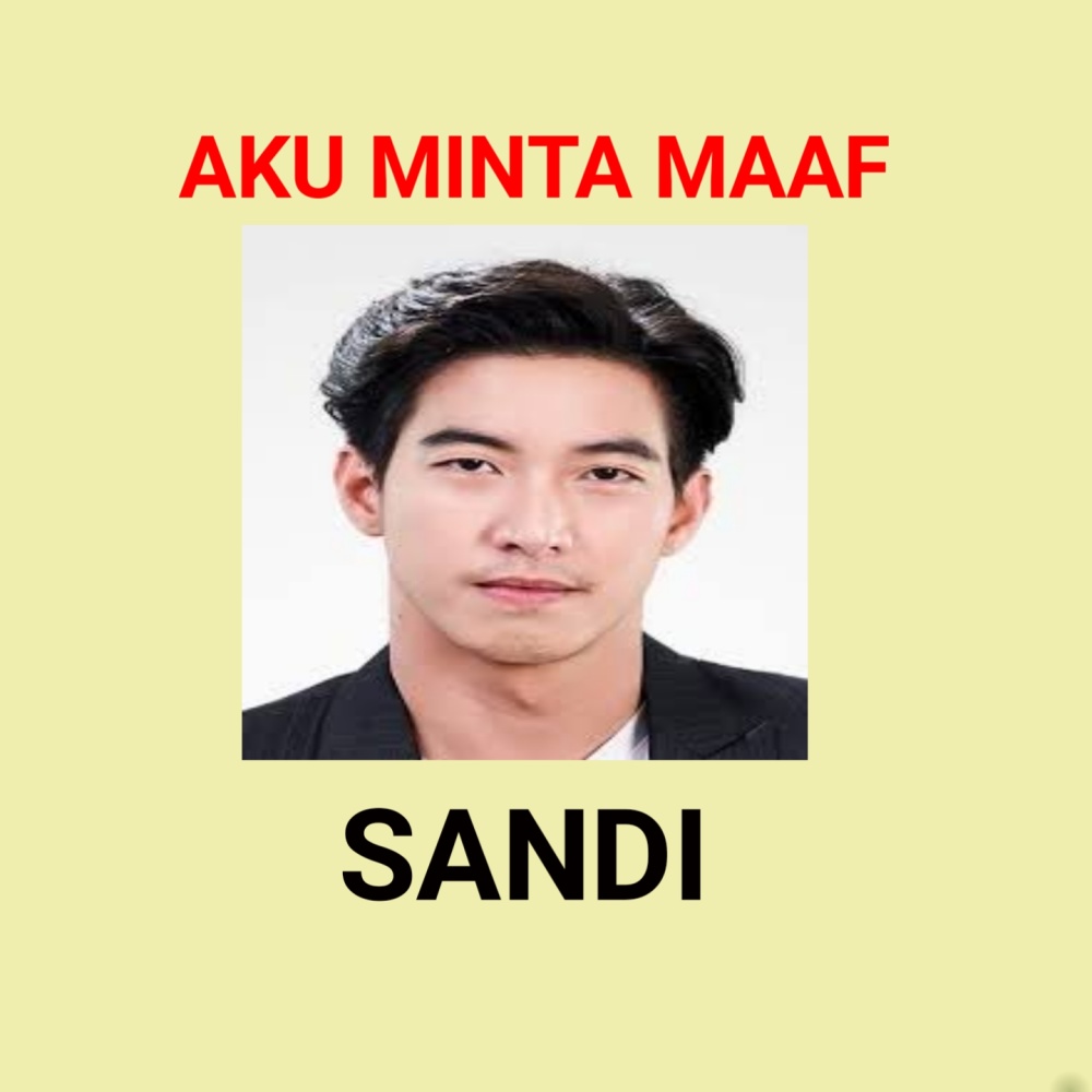 Aku minta maaf