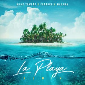 收聽Myke Towers的La Playa (Remix) (Explicit) (Remix|Explicit)歌詞歌曲
