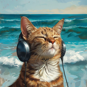 Kitten Music的專輯Feline Tides: Cats Ocean Melodies