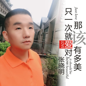 收聽張曉明的只一次就愛對 那該有多美 (伴奏)歌詞歌曲