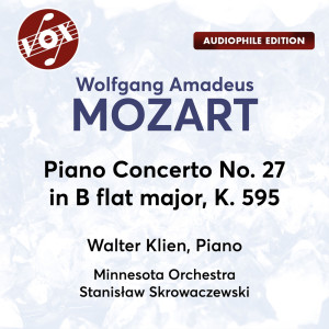 Walter Klien的專輯Mozart: Piano Concerto No. 27 in B-Flat Major, K. 595