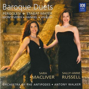 อัลบัม Baroque Duets: Pergolesi - Monteverdi - Handel - Vivaldi ศิลปิน Sally-Anne Russell