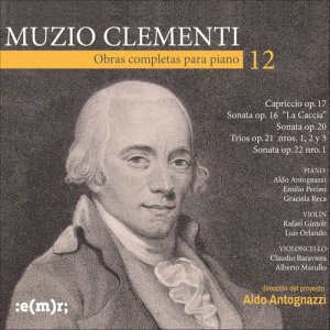 Aldo Antognazzi的專輯Muzio Clementi: Obras Completas Para Piano, Vol. 12