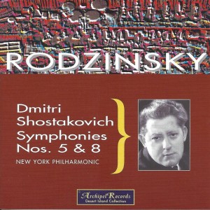 Rodzinsky conducts Shostakovitch live