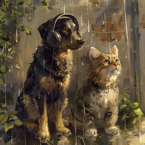 อัลบัม Pets in Rain: Soothing Music for Companions ศิลปิน Relaxing Music for Pets