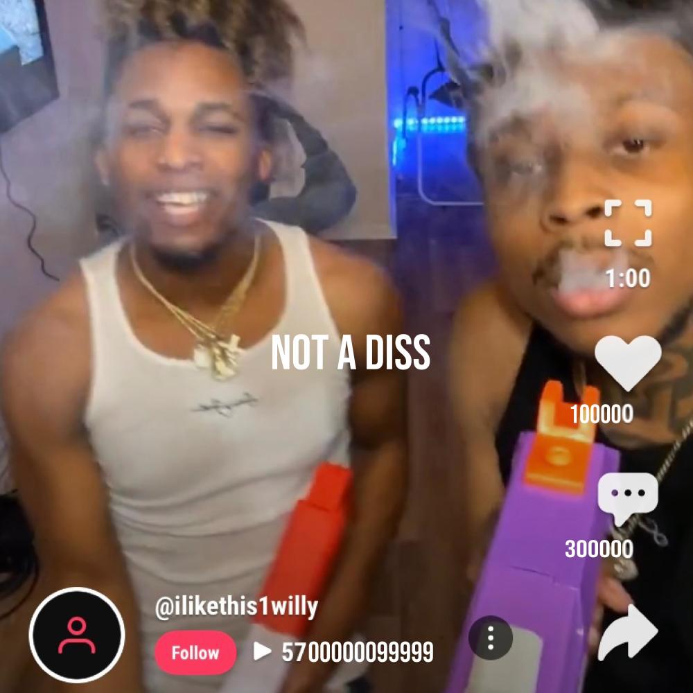 NOT A DISS (feat. $hreddaintshxt) (Explicit)