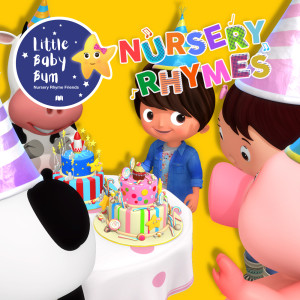 ดาวน์โหลดและฟังเพลง Birthday Cake Song พร้อมเนื้อเพลงจาก Little Baby Bum Nursery Rhyme Friends