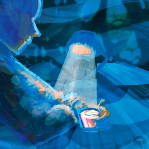 Listen to a warm blue song with lyrics from Rhesa Siregar
