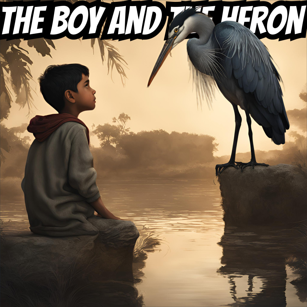 The Spirit of the Heron at Dawn