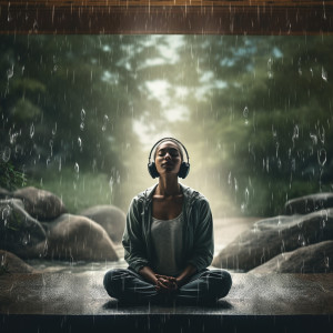 อัลบัม Meditation Rain: Binaural Serene Cadence ศิลปิน 24H Rain Sounds