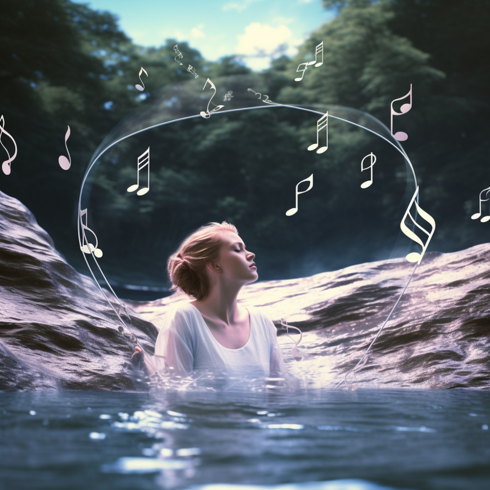 Relaxation Waters Serene Murmur