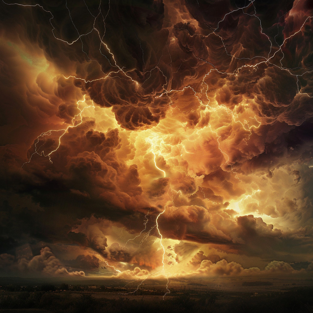 Soothing Thunder Rolls Gently