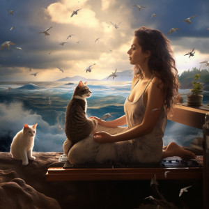 Firelight Serenity: Music for Contented Cats