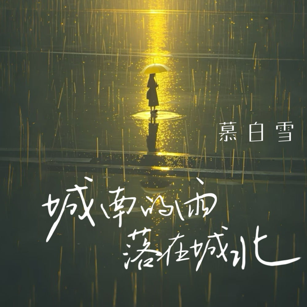 城南的雨落在城北