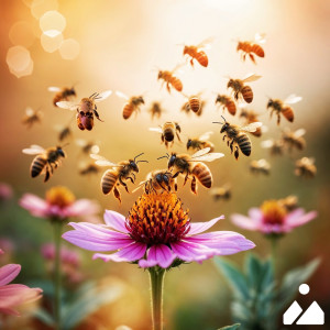 ดาวน์โหลดและฟังเพลง Bee swarm พร้อมเนื้อเพลงจาก Landscapes