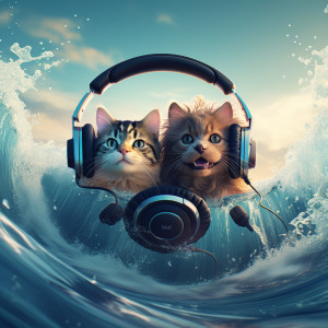 อัลบัม Pets Ocean Echoes: Binaural Soothing Vibes ศิลปิน Music for Pets Library