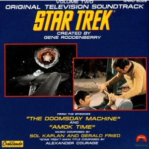 ดาวน์โหลดและฟังเพลง Star Trek (Main Title) พร้อมเนื้อเพลงจาก Alexander Courage