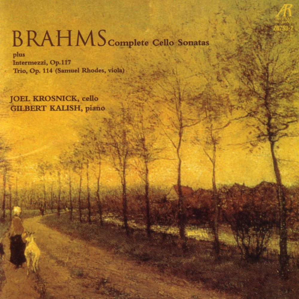 Trio In A Minor For Cello, Piano And Clarinet Or Viola, Op. 114: Allegro (Allegro)