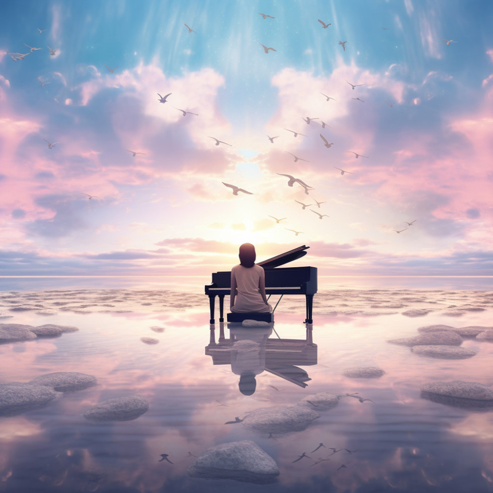 Silent Piano Pulse Sound